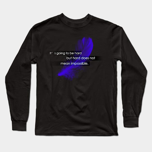 motivations words Long Sleeve T-Shirt by INDONESIA68